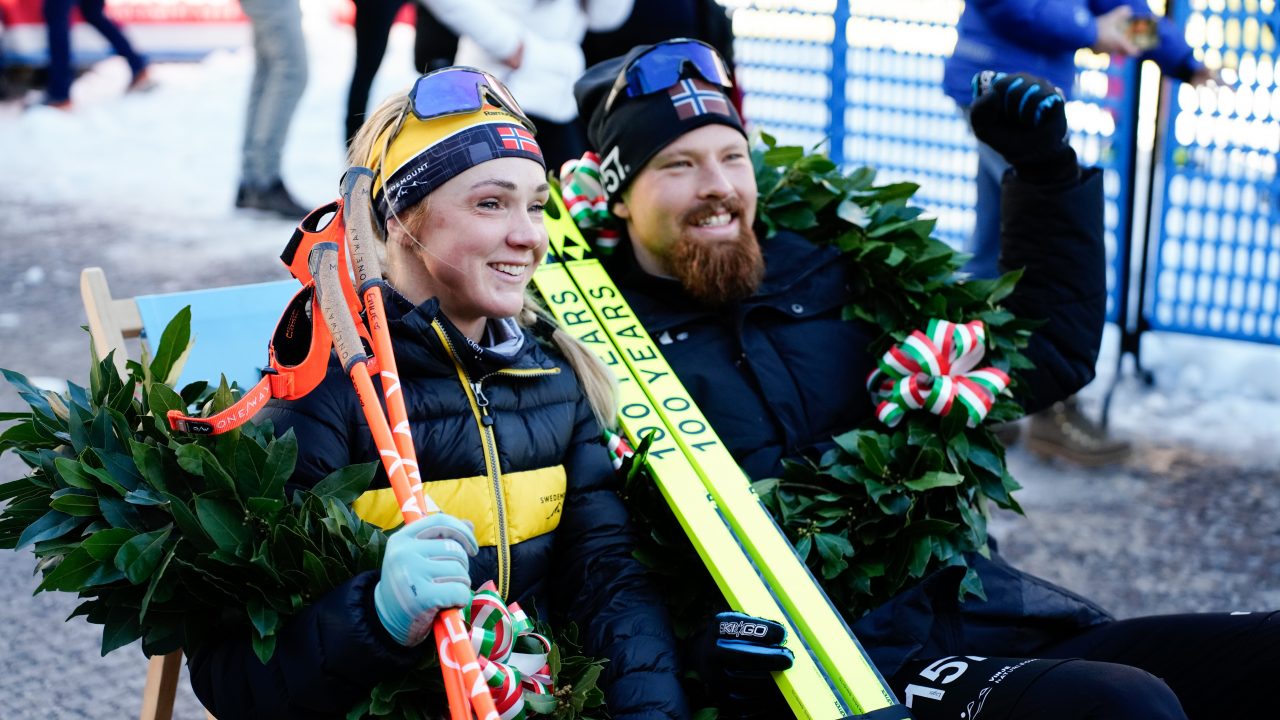 Runar Skaug Mathisen and Emilie Fleten Win Marcialonga