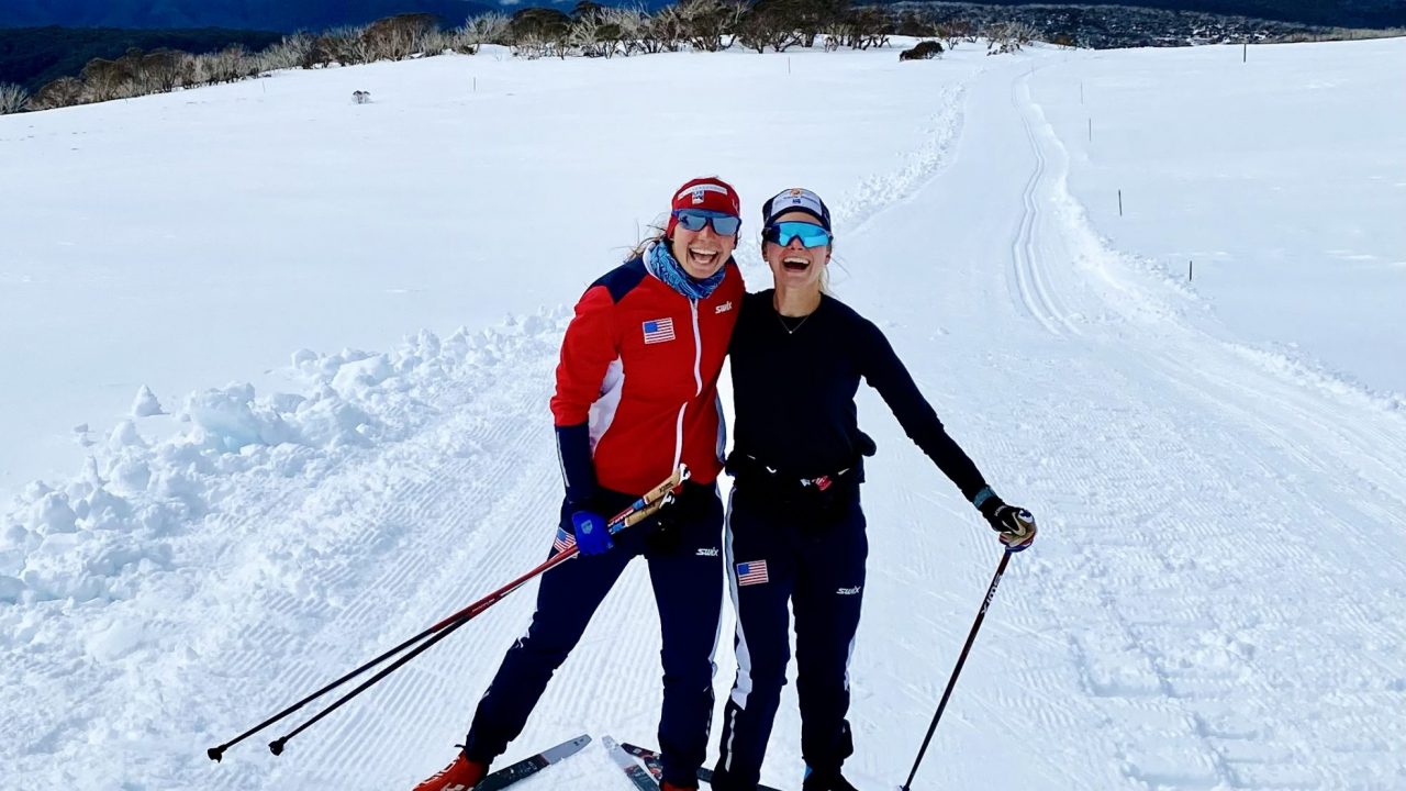 Three weeks down under: Diggins and Kern find snow in Australia